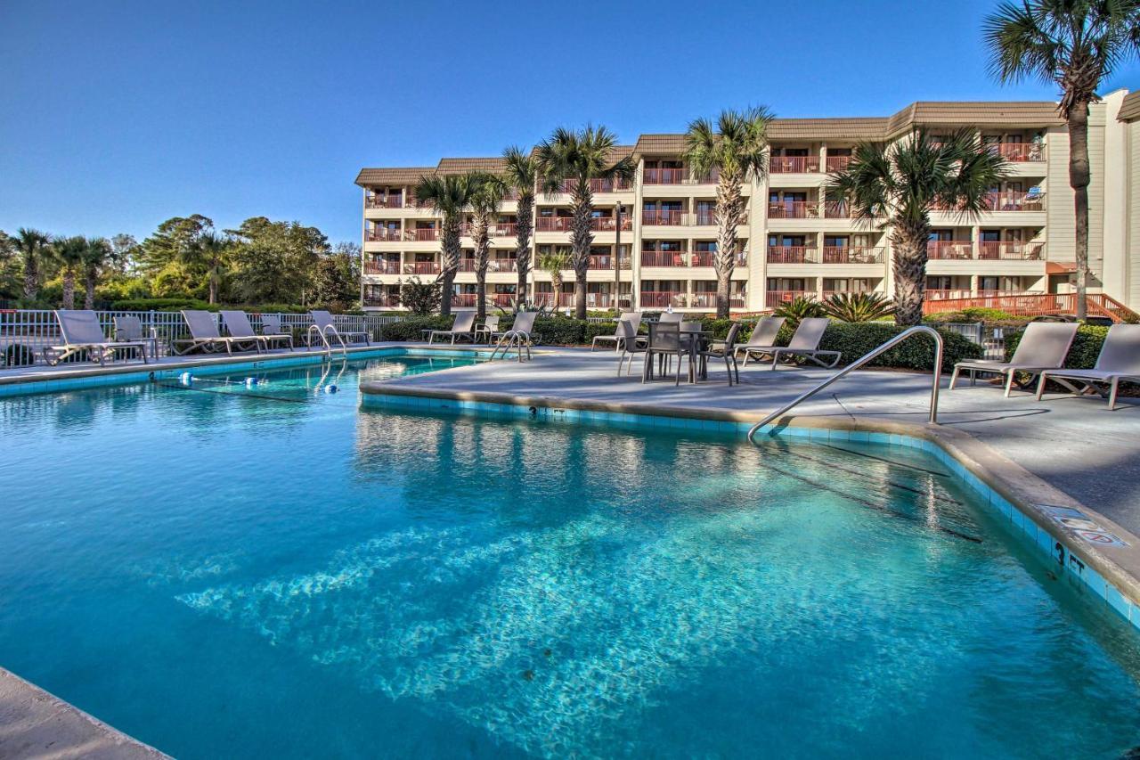 Hilton Head Condo Walk To Folly Field Beach! Hilton Head Island Exterior foto